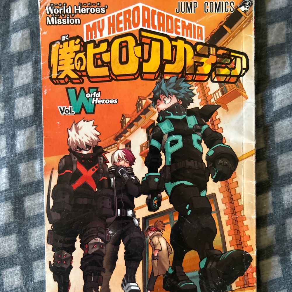 Promo book from my hero academia 2nd movie